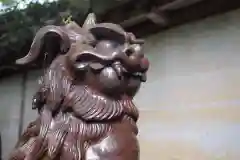 柞原八幡宮の狛犬