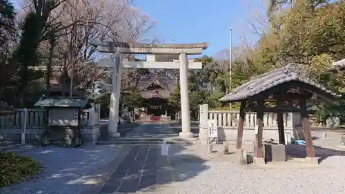 玉敷神社の鳥居