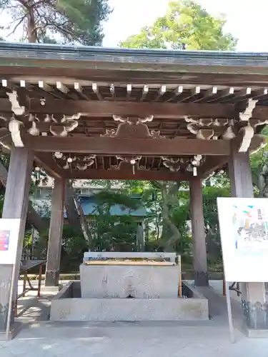 竹駒神社の手水舎