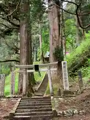 加蘇山神社の鳥居