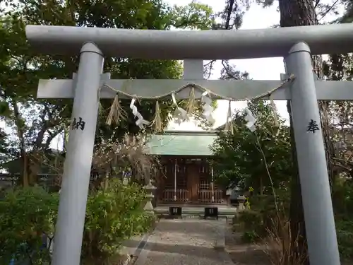 立坂神社の鳥居