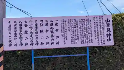 山津見神社の歴史