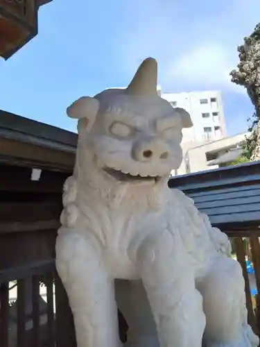 櫛田神社の狛犬