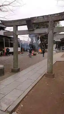 森野住吉神社の鳥居