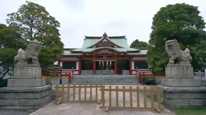潮田神社の本殿・本堂