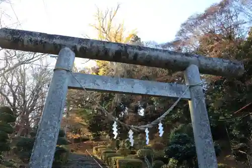 三春大神宮の鳥居