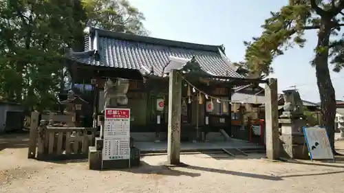 素盞嗚神社の本殿・本堂
