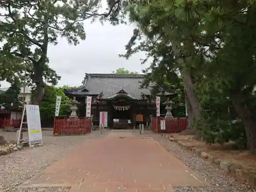 手筒花火発祥の地 吉田神社の本殿・本堂