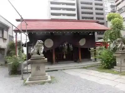 生國魂神社御旅所の本殿・本堂