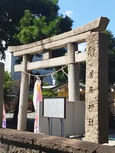 磐井神社の鳥居