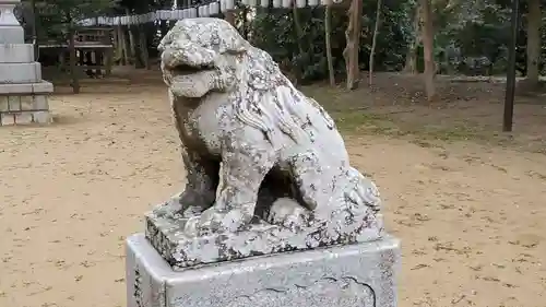 手子后神社の狛犬