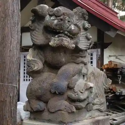 山王稲穂神社の狛犬