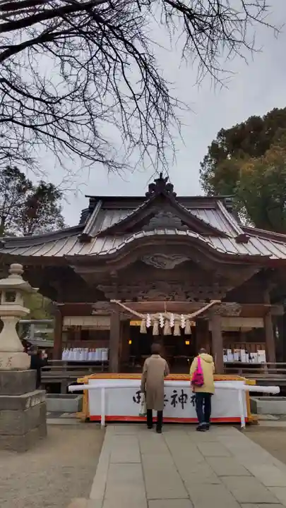 田無神社の本殿・本堂