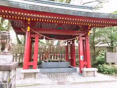 青井阿蘇神社の手水舎