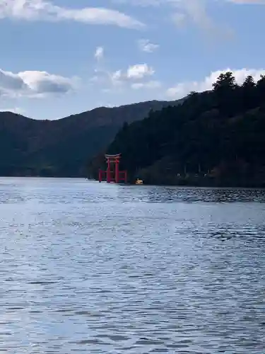 箱根神社の景色