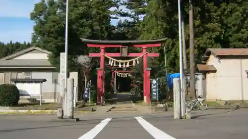 越後國二宮 二田物部神社の鳥居