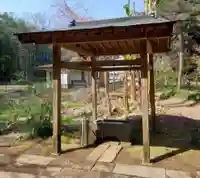 葦不合神社の手水舎