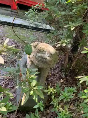 天照大神社の狛犬