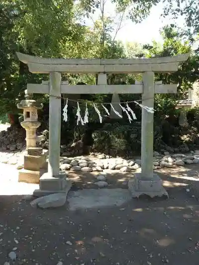 赤城久伊豆神社の鳥居