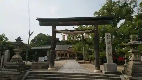 龍田神社の鳥居