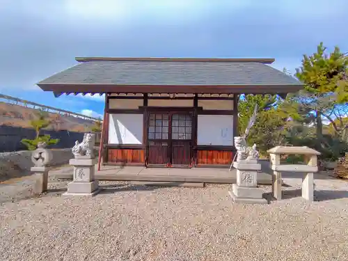 神明社（永徳）の本殿・本堂