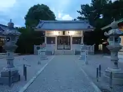 二本木八幡社の本殿