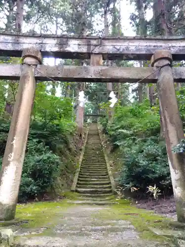 風巻神社の鳥居