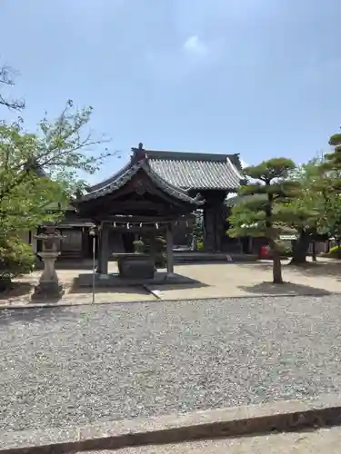 誉田八幡宮の手水