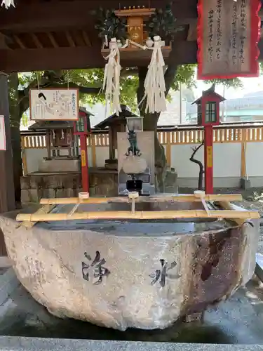 瀧宮神社の手水舎