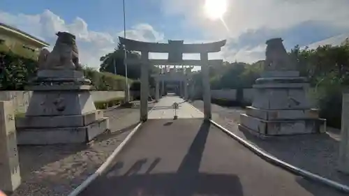 山北八幡神社の鳥居