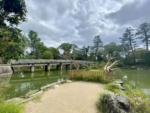 嚴島神社 (京都御苑)の庭園