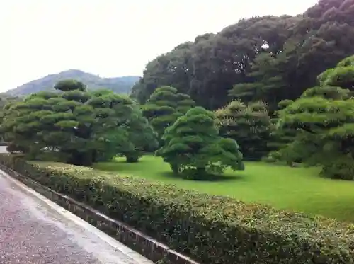 伊勢神宮内宮（皇大神宮）の庭園