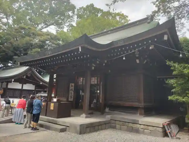 川越氷川神社の本殿・本堂