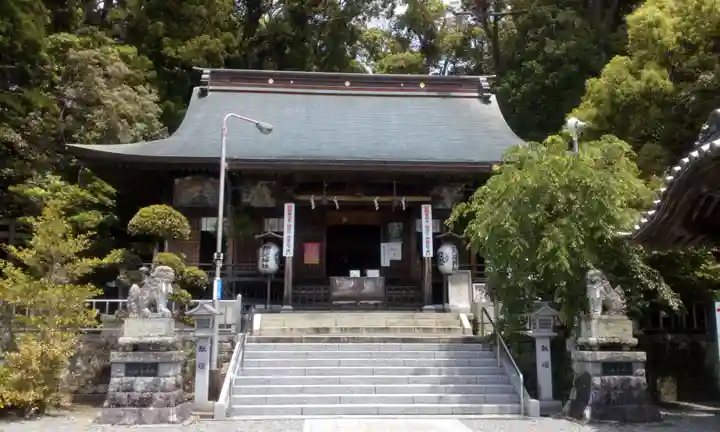 飽波神社の本殿・本堂