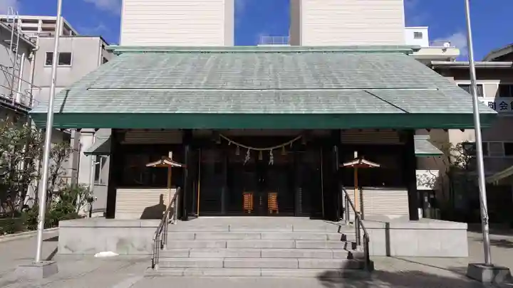 城岡神社の本殿・本堂