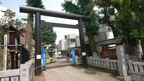 高円寺氷川神社の鳥居