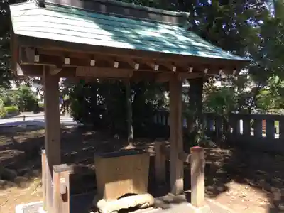 左内神社の手水舎