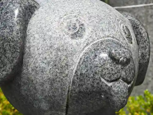 田村神社の狛犬