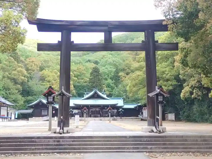 岡山縣護國神社の鳥居