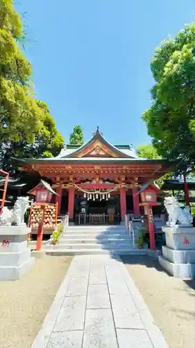 前川神社の本殿・本堂