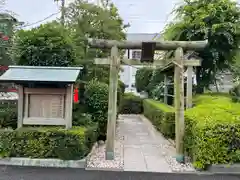 白龍神社の鳥居