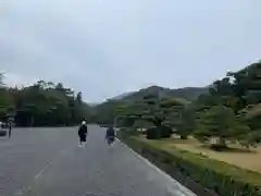 伊勢神宮内宮（皇大神宮）の庭園