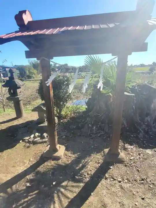 久伊豆神社大雷神社合殿の鳥居
