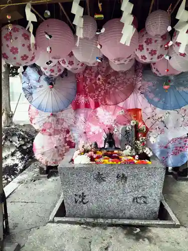 札幌諏訪神社の手水