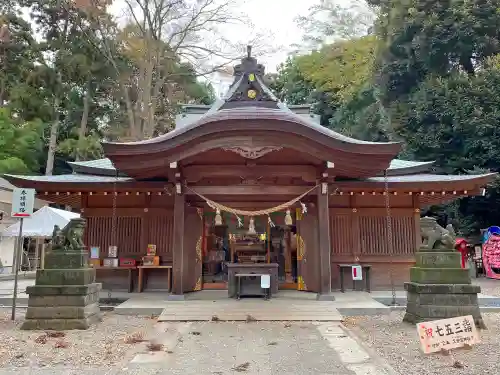 岩槻久伊豆神社の本殿