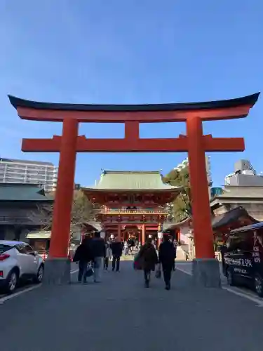 生田神社の鳥居