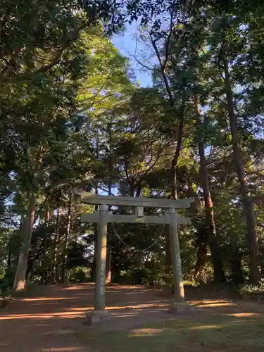 柏原神社の鳥居