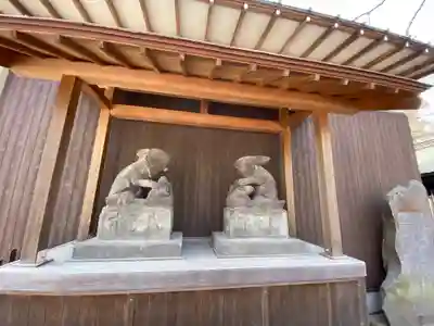 調神社の狛犬