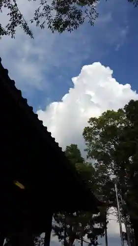 白山神社の景色