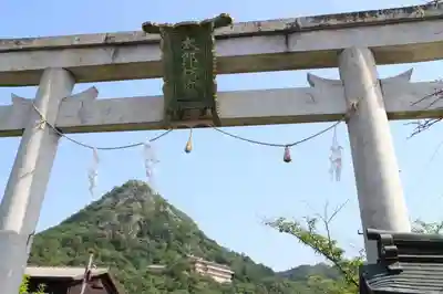 阿賀神社の鳥居